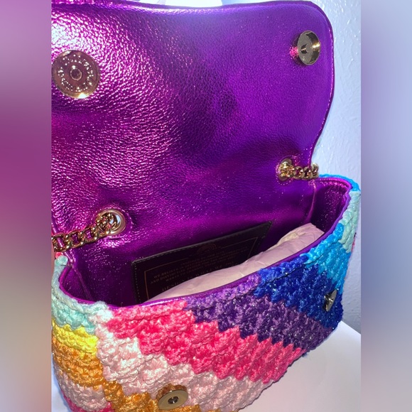 🌟New Kurt Geiger Medium Crochet Kensington Crossbody - Picture 6 of 10